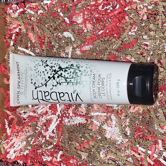 Vitabath Fragrance Mist, Body Cream & Hand Soap Trio Cool Spearmint & Thyme NEW - Picture 5 of 10